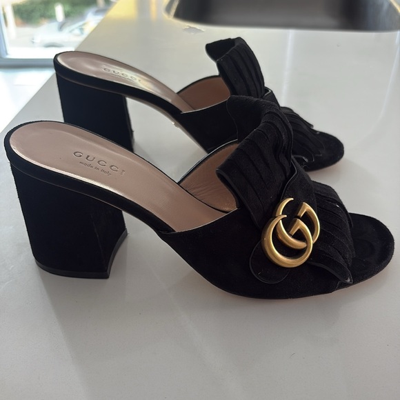 Suede Gucci slides - Picture 7 of 7